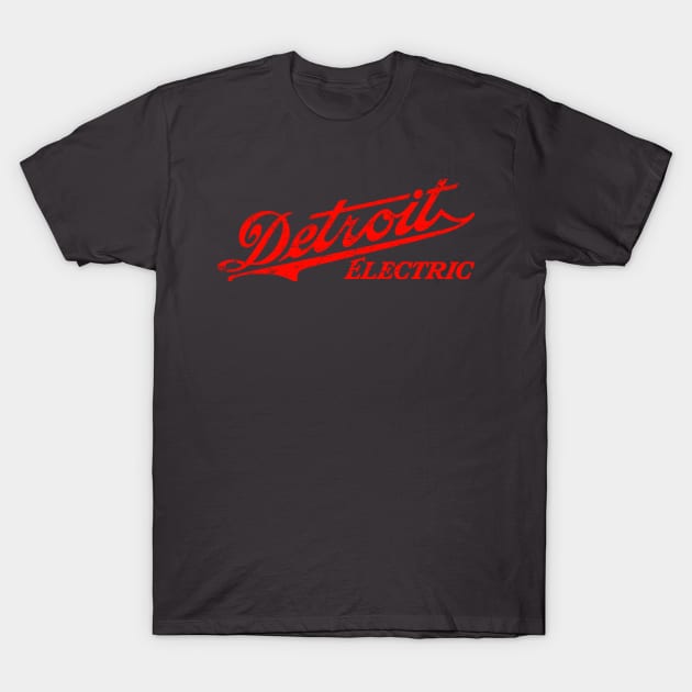 Detroit Electric T-Shirt by MindsparkCreative